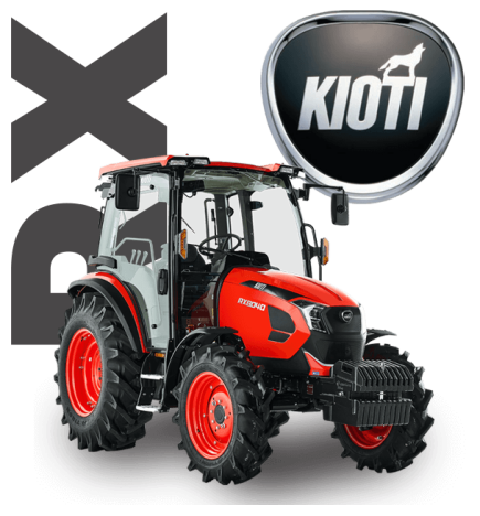 Ciągnik z kabiną Kioti RX8040PC-EU