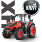 Ciągnik z kabiną Kioti HX9010PC-EU Ciągnik z kabiną Kioti HX9010PC-EU