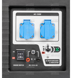 AGREGAT PRĄDOTWÓRCZY LONCIN 2.2kW 196cm3 LC2500-AS 1F